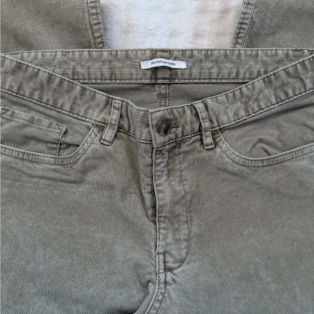 Calvin Klein khaki corduroy pants